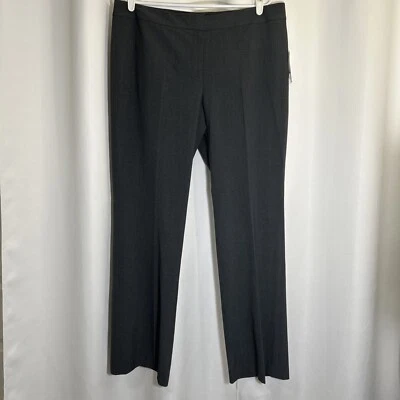 Nuevo con etiquetas Pantalones de pierna acampanados Nine West gris granito The Modern Contour talla 14w Foto 1 de 4