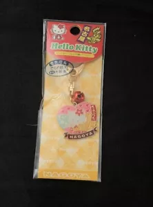 BRAND NEW JAPAN HELLO KITTY NAGOYA KEY CHAIN CELL PHONE STRAP USA SELLER - Picture 1 of 2