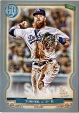 2020 Topps Gypsy Queen SILVER #92 Justin Turner - Los Angeles Dodgers