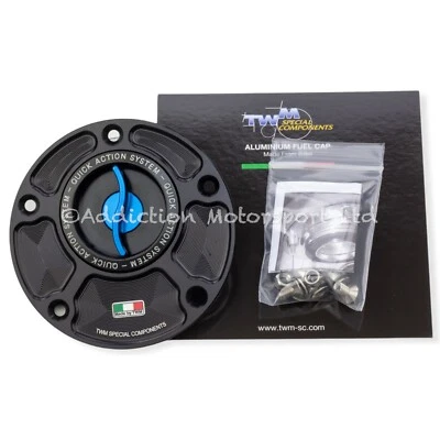 TWM Keyless Filler Petrol Gas Tank Cap for Ducati 1198 Foto 1 de 3