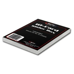 50X BCW 2-Piece Slider Box - 10 Count - Picture 1 of 1