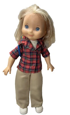 Vintage Fisher Price My Friend Mandy Doll Outfit And Backpack Foto 1 de 4