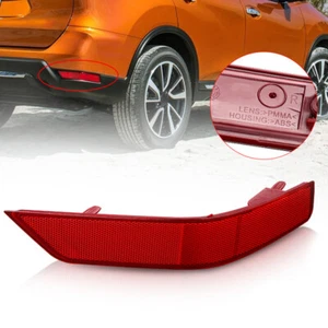 Marcador de parachoques para pasajeros traseros reflector de luz para Nissan Rogue 2017 18 2019 2020 - Imagen 1 de 9