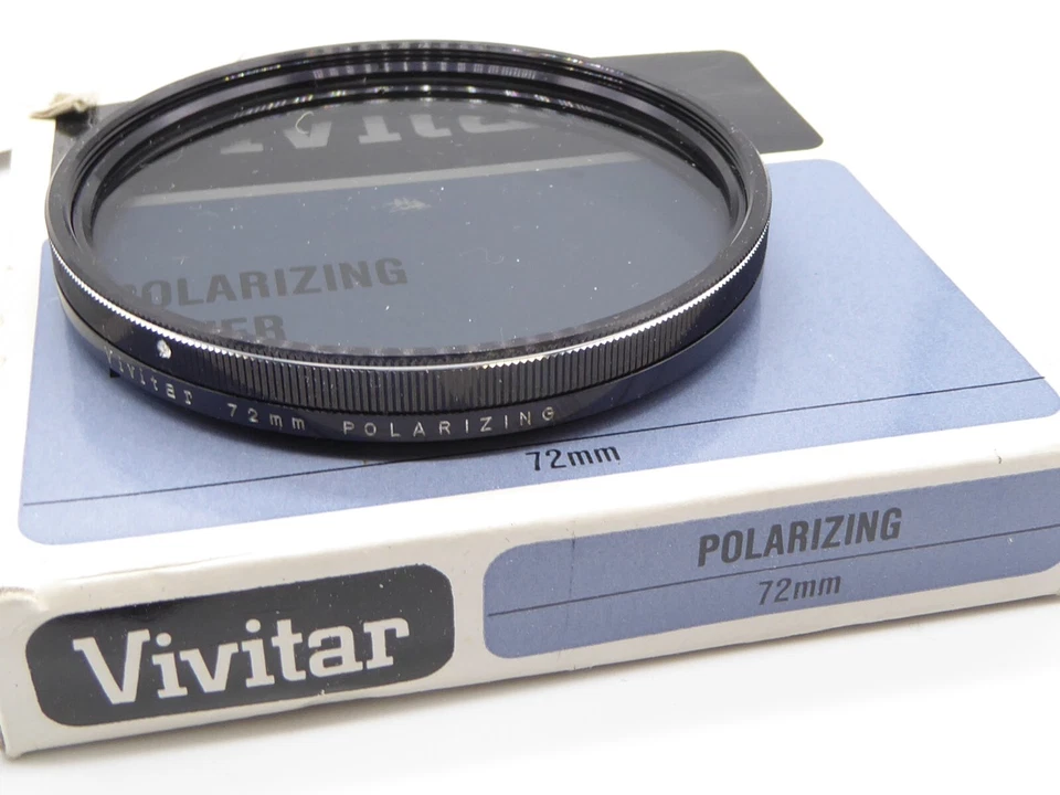 VIVITAR 72mm Polarizing Filter Made In Japan QUALITY FILTER MINT CONDITION - Image 1 of 3