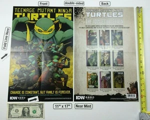Teenage Mutant Ninja Turtles 11 x 17 Poster 2019 NYCC IDW TMNT - Picture 1 of 5
