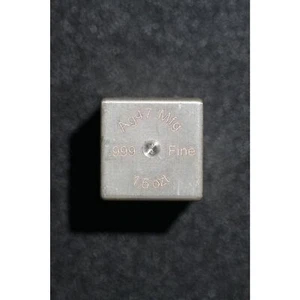 1,5 oz Silber Würfel - .999 Fein - Ag47 Mfg CNC gefräst - Bild 1 von 6