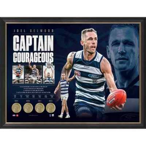 Joel Selwood Geelong Cats Official AFL Retirement Print Framed - 5331 - Picture 1 of 1