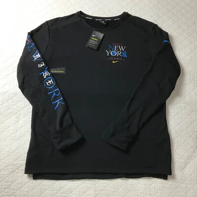 Camisa de correr Nike Therma Sphere para hombre Element 3.0 NYC Top talla XL CQ7820-010 NUEVA CON ETIQUETAS  Foto 1 de 4