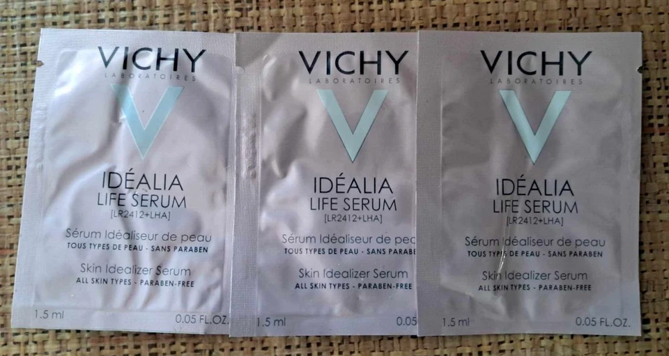 3x Vichy Idealia Life Serum Sachets 1.5ml - Image 1 of 1