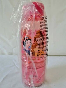 Botella de agua Disney Store Princess Snack 12 oz niños Cenicienta Belle Tiana NUEVO - Imagen 1 de 3