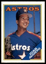 1988 Topps Traded. Juan Agosto Baseball Cards #2T