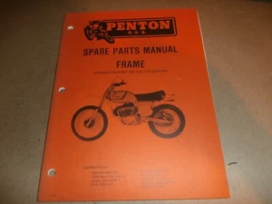 1976 Penton Motorrad Ersatzteile Handrahmen Cross Country GS 125 175 250 40 - Bild 1 von 10