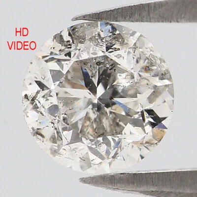 Natural Loose Round Brilliant Cut White-F Color Diamond 0.97 CT 6.05 MM KDL2645 - Image 1 of 4