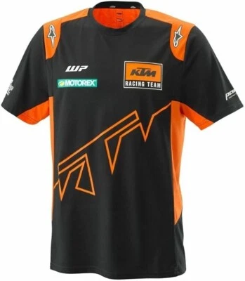 KTM TEAM SHIRT - ORANGE/BLACK - SIZE LARGE 3PW220019904 - Image 1 of 2