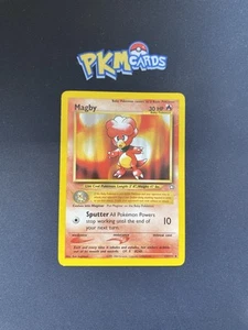 Pokémon TCG Magby Neo Genesis 23/111 Regular Rare LP. - Picture 1 of 3