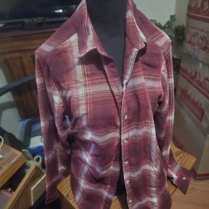 Jach's Girlfriend Ladies' Cozy Flannel Long Sleeve Size M - Picture 1 of 4