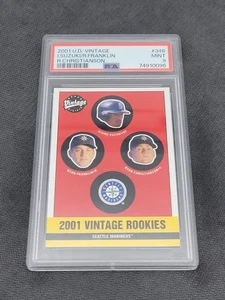 Ichiro 2001 Upper Deck vintage PSA 9 novato Seattle Mariners - Imagen 1 de 2