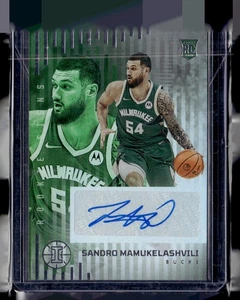 2021-22 Panini Illusions - Rookie Signs Sandro Mamukelashvili #RS-SMT (AU, RC) - Picture 1 of 2