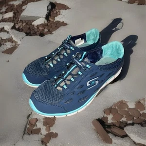 Skechers Air Cooled Memory Foam Womens Shoes Sz 6 SN 22604 Gym Yoga Shoe Comfy - Picture 1 of 16