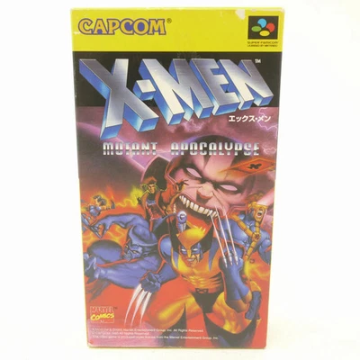 X-MEN Xmen Nintendo Super Famicom Japan Import Free shipping FedEx DHL Tested - Image 1 of 4