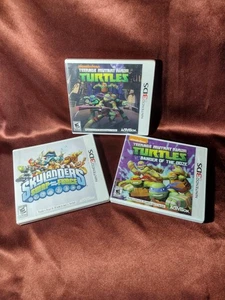 Nintendo 3DS Game Lot Teenage Mutant Ninja Turtles Danger of the Ooze Skylanders - Bild 1 von 14