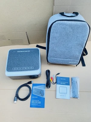 DBPOWER RD-828 Native 1080P WiFi Projector Full HD Home Theater Cinema New - Image 1 of 4