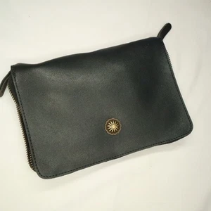 Organizador Bolsa de Viaje Cartera Bolso Unisex Negro 5"x7"x1.5" con 10 bolsillos - Imagen 1 de 14