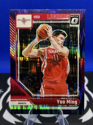 2024-25 Donruss Optic Legends Purple Shock - Yao Ming #226 - Houston Rockets HOF - Image 1 of 2
