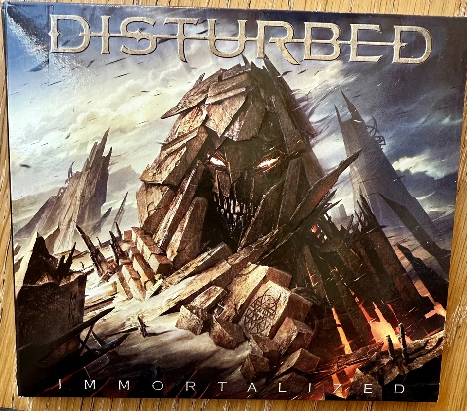 Disturbed “Immortalized” 2015 Ltd Digi • Very Good • Tool Metallica Gojira Korn - Bild 1 von 4