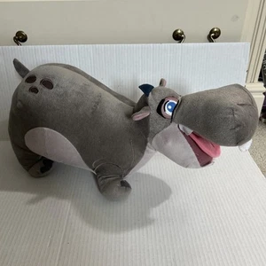 Disney The Lion Guard Beshte The Hippo HIPPOPOTAMUS Plush 17" Stuffed Pillow Pal - Picture 1 of 6