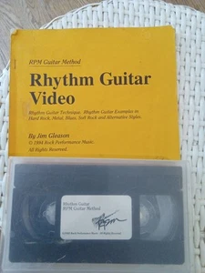 Jim Gieason Guitar Method Rpm RhythmGuitar Video Book Lessons 7 Chapters68 Pages - Picture 1 of 5