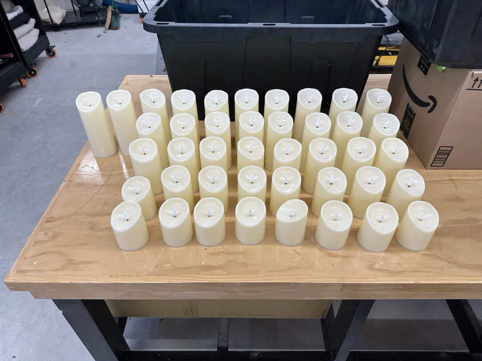 Realistic Faux Candles,  Battery Operated, Flameless LED - Image 1 of 1