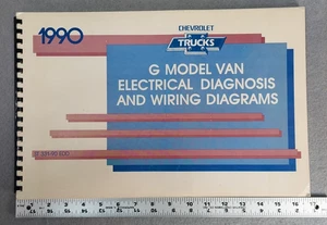1990 Chevy G Series Van Manual Factory Electrical Diagnosis & Wiring Diagram GMC - Bild 1 von 24