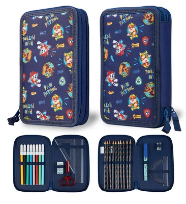 PAWPatrol School Stationery Set, Pencil Case for Boys with Marshall and Chase - Image 1 of 4