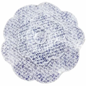 CHANEL Brooch Camellia Corsage Tweed-Style Vinyl Coating Gray Flowers Pin Access - Picture 1 of 6