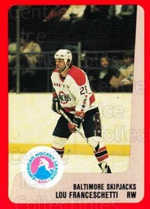 1988-89 ProCards AHL #39 Lou Franceschetti