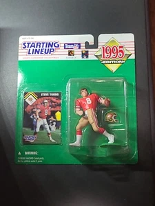 1995 STARTING LINEUP NFL Steve Young San Francisco 49ers Football Kenner SLU - Picture 1 of 2