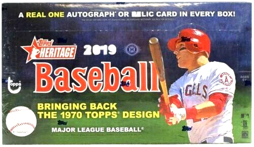 2019 Topps Heritage MLB Baseball - Base Card Singles 1-199 Complete Your Set! - Image 1 of 1