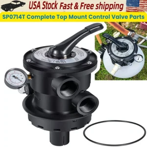 Hayward SP0714T Vari-Flo Control 1-1/2 FIP Top Mount Sand Filter Multiport Valve - Picture 1 of 10