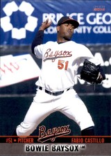 2014 Bowie Baysox Choice #7 Fabio Castillo Dominican Republic DR Baseball Card