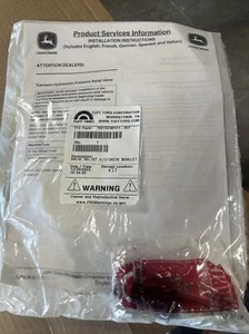 Válvula de alivio de presión John Deere BW15043 TUFF TORQ 19215740121 2x2 - Imagen 1 de 5