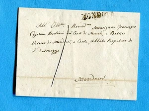 1827 (BARDINETO) prefilatelica per Mondovì con stampatello MONDOVI' (305831) - Imagen 1 de 1