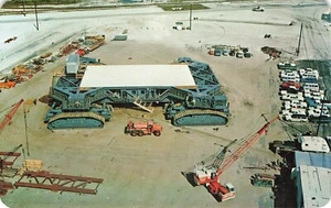Centro Espacial John F. Kennedy N.A.S.A. Postal Aeriel View Crawler Transporter #1 - Imagen 1 de 2