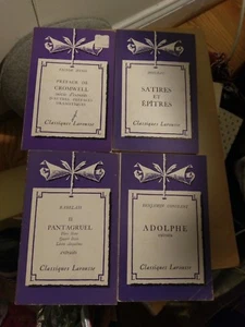 13 French Language Small Soft Cover Books , Classiques Larousse - Picture 1 of 4