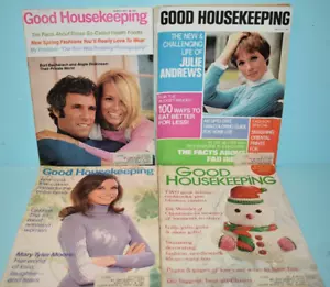 Good Housekeeping Magazines May 1970 Julie Andrews, Mary Tyler Moore Jan 1971, + - Foto 1 di 3
