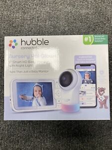 Hubble Nursery Pal Glow+ 5 Inch Video Baby Monitor night Light New