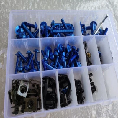 For Ninja 650/r EX650 2006-2023 07 08 09 10 11 12 13 Kawasaki Fairing Bolt Kit Foto 1 de 4