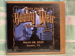 BOBBY WEIR & WOLF BROS 3-8-23 Live at The Moody Theater, Austin, TX 2CD *NEW* - Picture 1 of 2