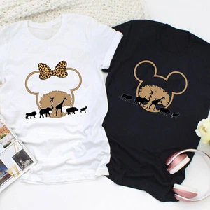Disney Wildlife T-Shirt, Mickey Minnie Animals Shirt, Gift for Nature Lovers Tee - Picture 1 of 11