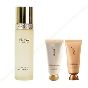 OHUI The First Geniture Skin Softener 150ml+Sulwhasoo Clarifying/Overnight Mask - Picture 1 of 6
